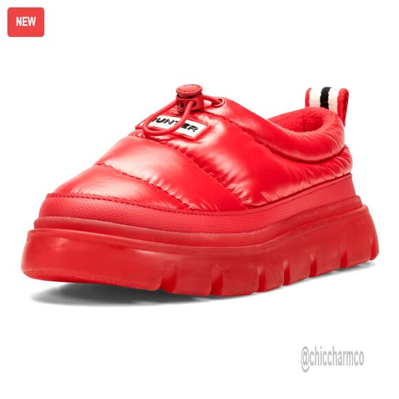 Water-Resistant Mules with Bungee Closure Cushioned Insole Adjustable Fit